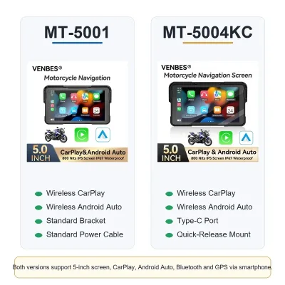 Écran de moto 12,5 cm CarPlay et Android Auto – image 3