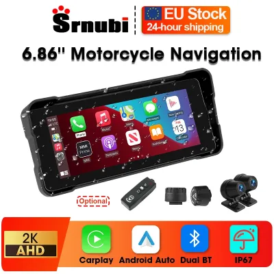 Écran GPS moto sans fil CarPlay et Android Auto