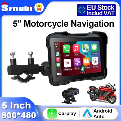 Écran moto tactile 5 pouces sans fil Bluetooth