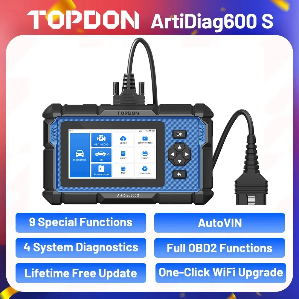 Lecteur de codes OBD2 de diagnostic auto