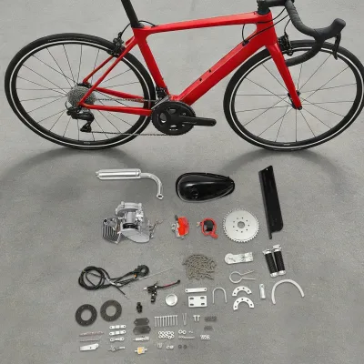 Moteur à essence 2 temps 100 cm³ pour vélo – image 3
