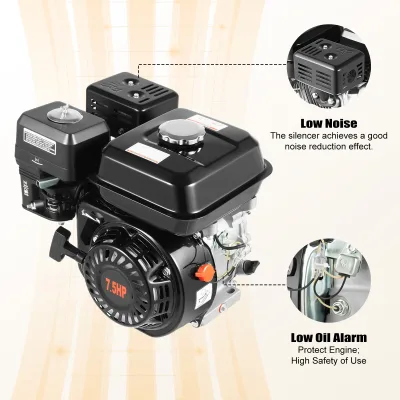 Moteur à essence 4 temps monocylindre 7,5 CV