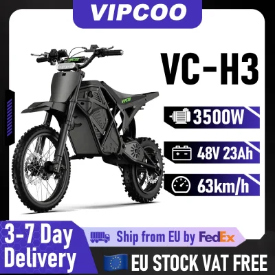 Moto électrique tout-terrain 48 V à pneus larges