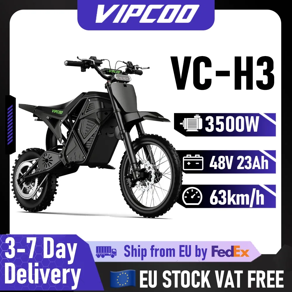 Moto électrique tout-terrain à pneus larges