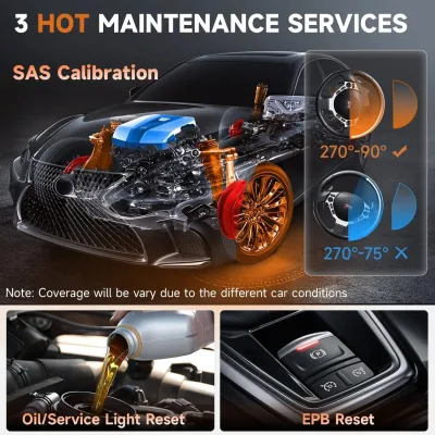 Outil de diagnostic OBD2 pour ABS et airbags – image 2