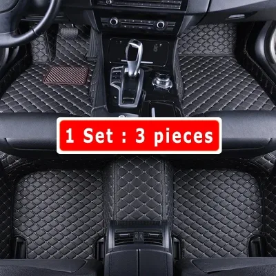 Tapis de sol de voiture sur mesure en simili cuir – image 2