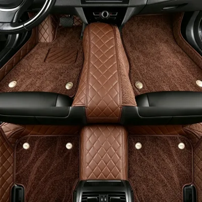 Tapis de voiture double couche, 5 pièces – image 3